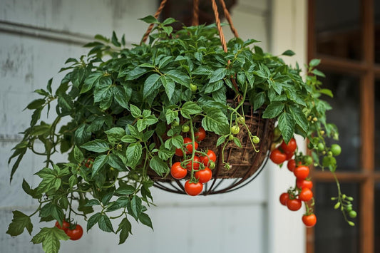 Cherry Tomato Hanging Basket